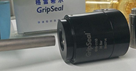 Gripseal格雷希尔快速连接器应用在不锈钢管气密测试中